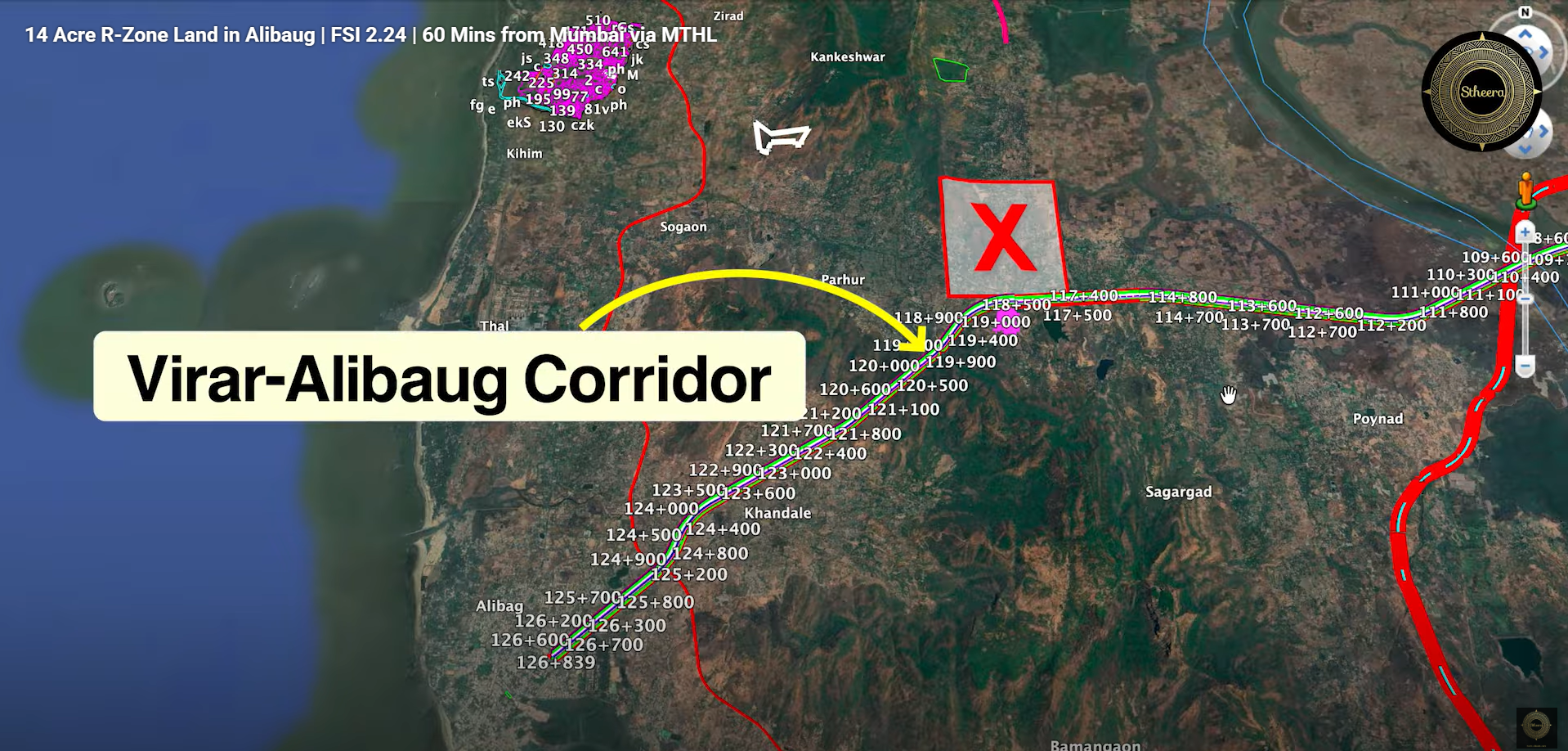 Residential township land in Alibaug Maharashtra