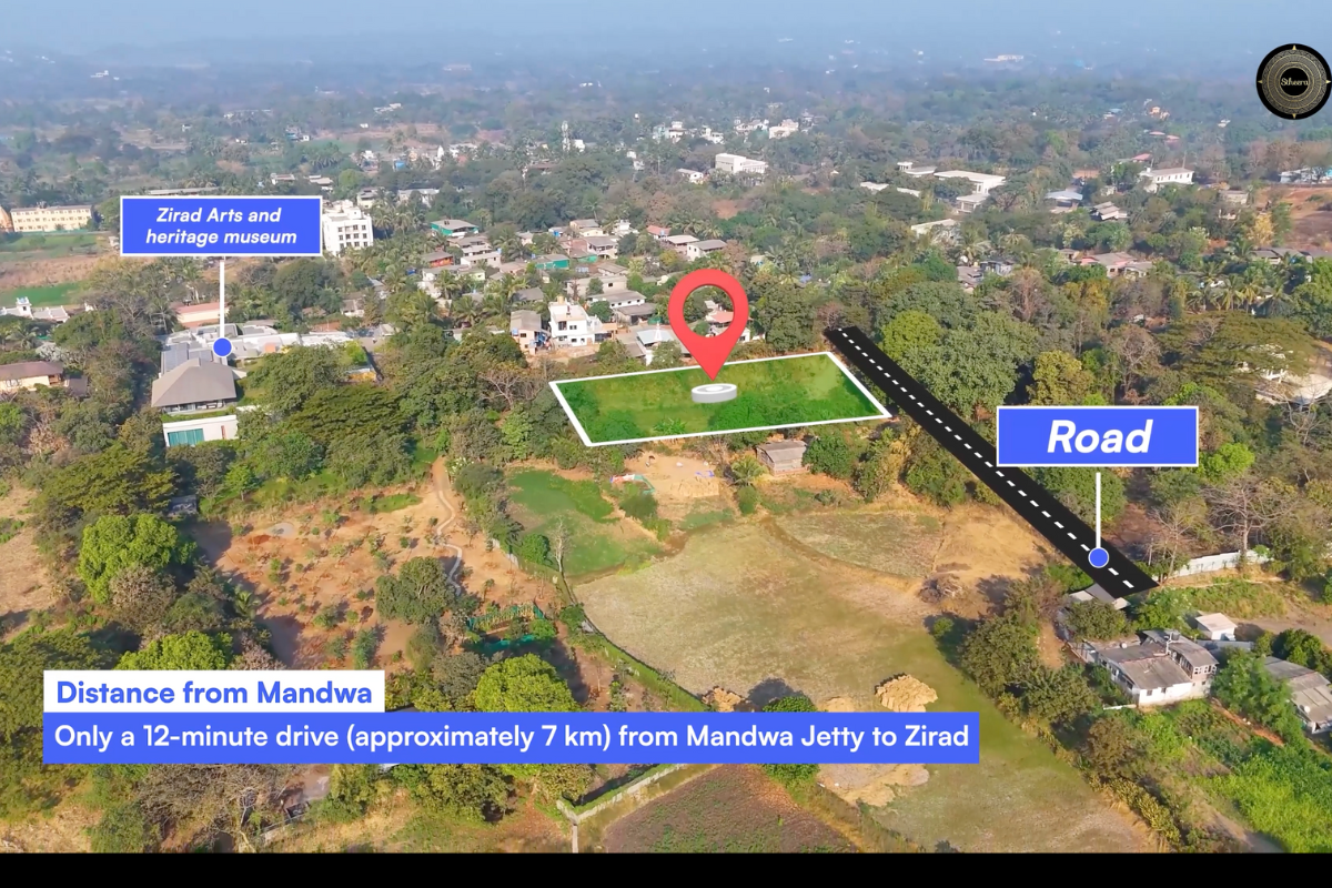 20 Guntha Land for Sale in Zirad, Alibaug