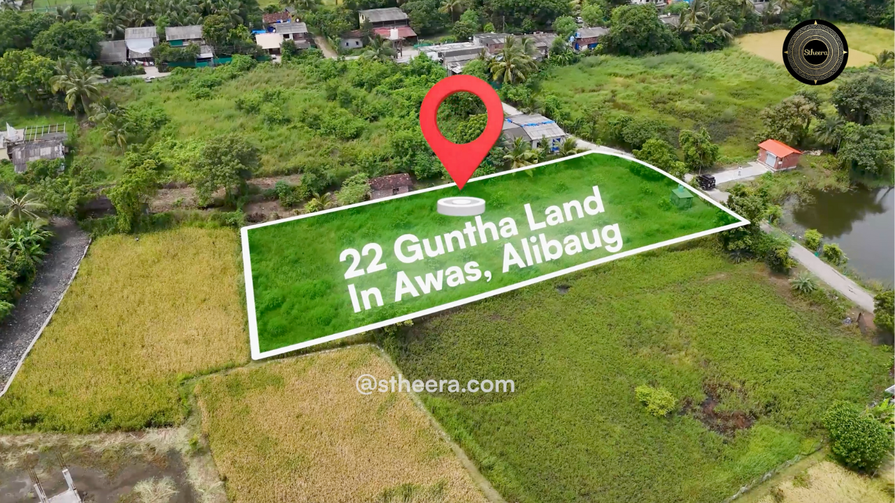 22 Guntha Land for Sale in Awas, Alibaug – Investment Opportunity, Close to Mandwa Jetty and Awas Beach