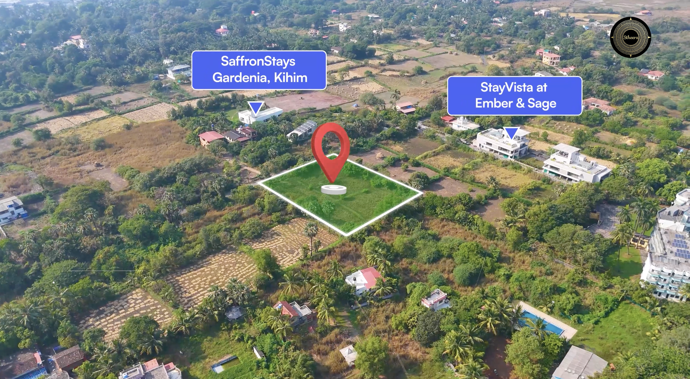 Luxury villa development land in Kihim, Alibaug